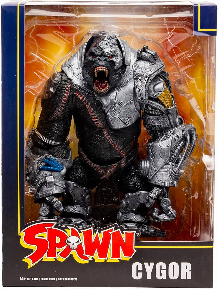 マクファーレントイズ スポーン 9インチ デラックス アクションフィギュア サイ・ゴー/McFARLANE TOYS 2021 SPAWN 9inch  Deluxe Action Figure CY-GOR マクファーレン スポーン ユニバース サイゴー ゴリラ [並行輸入品]